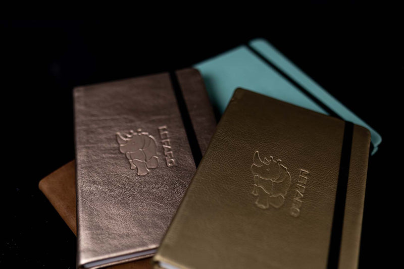 Libreta de piel
